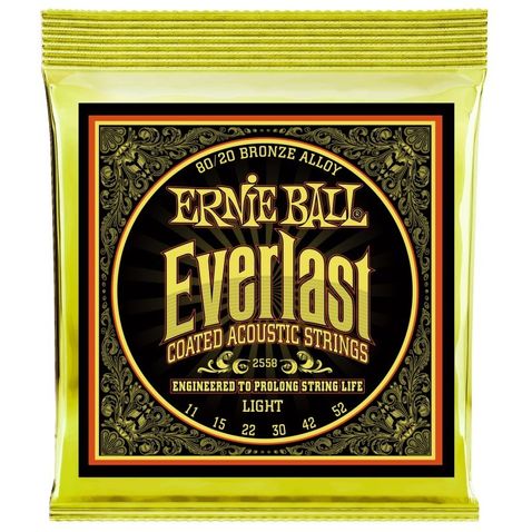 Encordoamento Violao Ernie Ball 011.052 Everlast 8020 Light