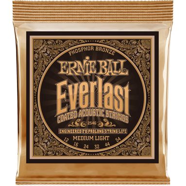 Encordoamento Violão Ernie Ball Everlast 2546 012-054 Phosphor Bronze Medium Light