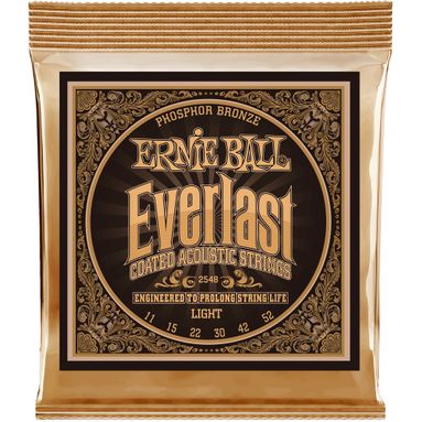 Encordoamento Violão Ernie Ball Everlast 2548 011-052 Phosphor Bronze Light