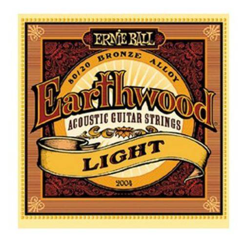 Encordoamento Violão Ernie Ball Light 2004p 011 Aço
