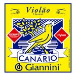 Encordoamento Violao Giannini Genwb C/ Bolinha Nylon Canário