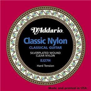 Encordoamento Violão Nylon D`Addario EJ27H Student Classics Tensão Pesada
