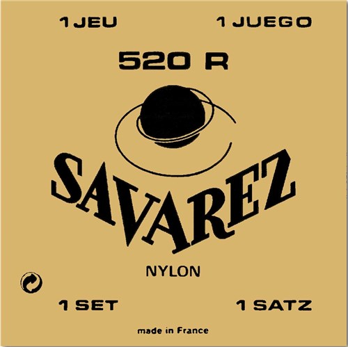 Encordoamento Violão Nylon Savarez Normal Tension - 520R