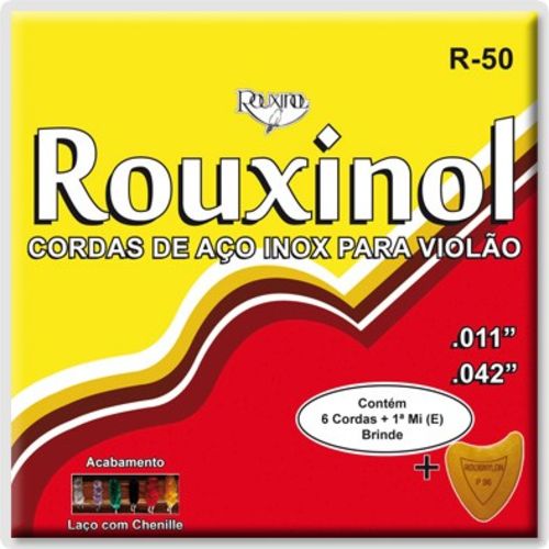 Encordoamento Violão Rouxinol Aco R50