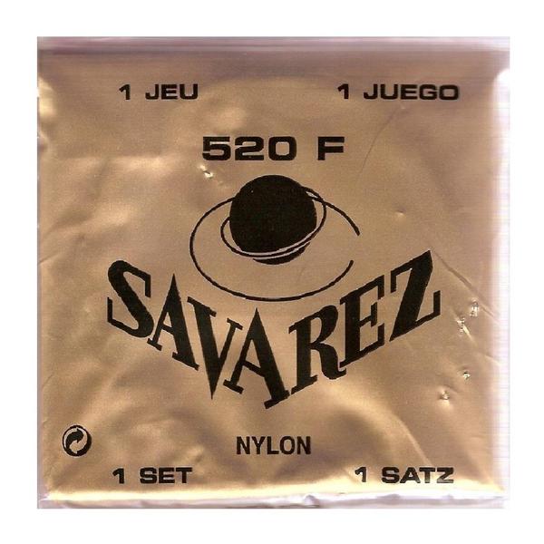 Encordoamento Violao Savarez 520F Nylon Tensao Media/Forte