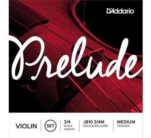 Encordoamento Violino 3/4 Daddario J8103/4m Prelude - D'Addario