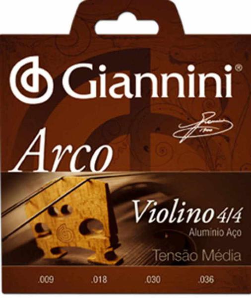 Encordoamento Violino Aço Gianini - Giannini