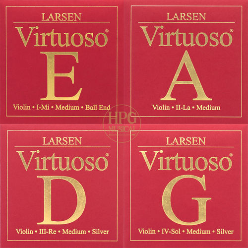 Encordoamento Violino Larsen Virtuoso Média