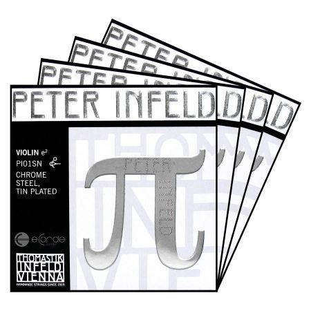 Encordoamento Violino - THOMASTIK PETER INFELD - AÇO CARBONO - Thomastik Infeld Viena