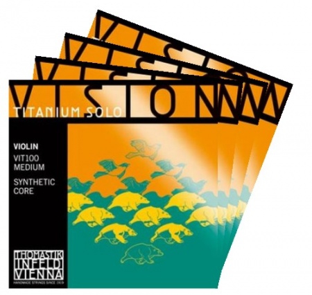 Encordoamento Violino - THOMASTIK VISION TITANIUM SOLO - Thomastik Infeld Viena