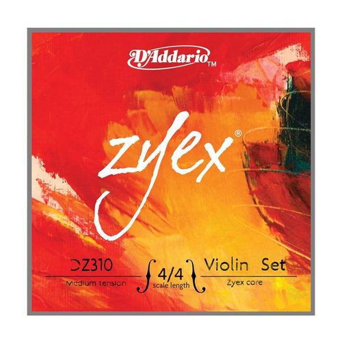 Encordoamento Violino Zyex D'addario 4/4 Média Dz310s