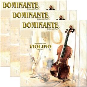 Encordoamentos para Violino Ct 3 Dominante Orchestral