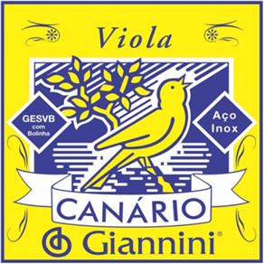 3 Encordoamentos Viola Canario Giannini Gesvb Media