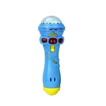 Engra?ado Lighting Microfone sem fio Modelo Presente da m¨²sica Karaoke 2018 bonito Mini Toy