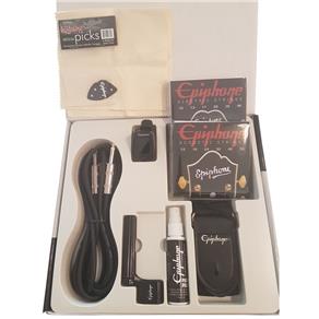 Epiphone ACCKIT1 Kit Acessórios P/ Guitarra C/ Flanela Correia Afinador