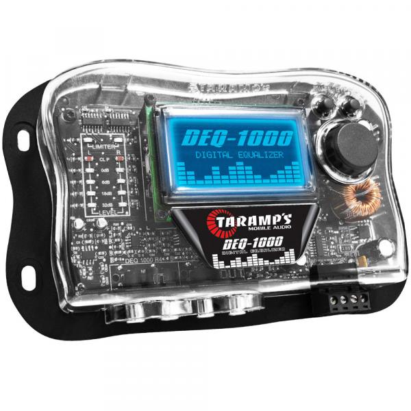 Equalizador Digital Taramps Deq-1000 Gráfico Lcd 15 Bandas