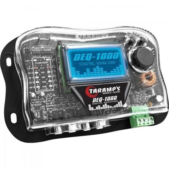Equalizador Taramps Deq-1000 Gráfico Digital Lcd 15 Bandas