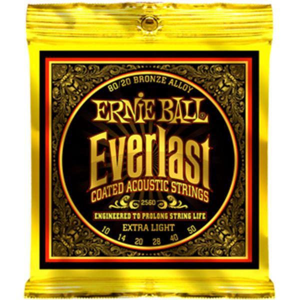 Ernie Ball - Encordoamento (.010/.050) Everlast Extra Light 2560