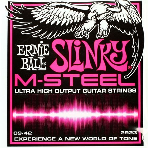 Ernie Ball - Encordoamento para Guitarra .009/.042 Super Slinky 2923