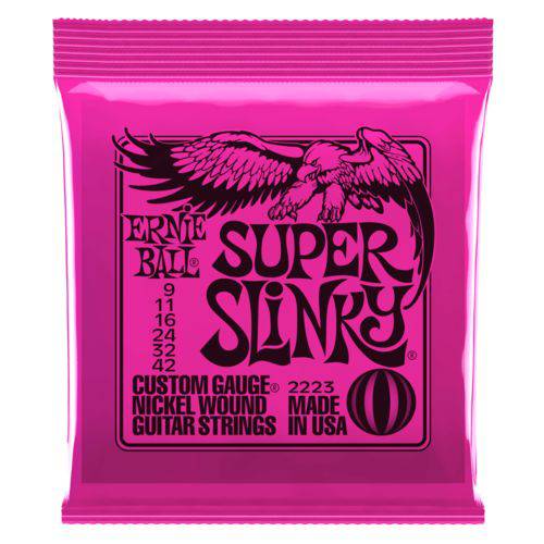 Ernie Ball - Super Slinky Nickel-plated Steel Guitar Strings