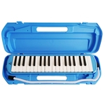 Escaleta Pianica Regency - 37 teclas - Azul - c/ Bocal e Case Plástico