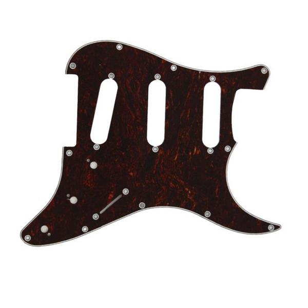 Escudo Dolphin 1727 Guitarra Strato Sss Tortoise 3 Camadas
