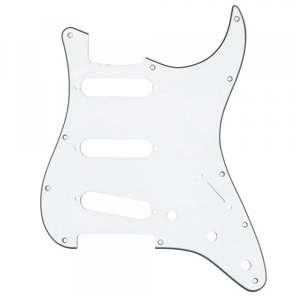 Escudo Fender Branco Guitarra Stratocaster SSS