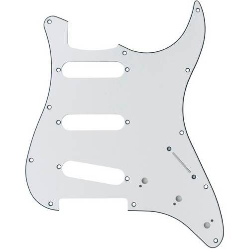 Escudo Guitarra Stratocaster Branco Strato Dolphin 1725