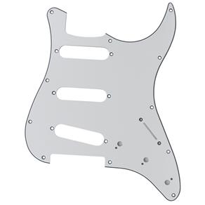 Escudo para Guitarra Stratocaster Dolphin 1725 SSS Branco