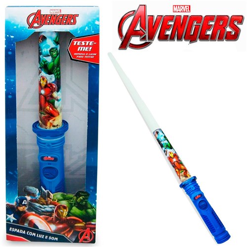 Espada com Som e Luz dos Vingadores / Avengers - Toyng