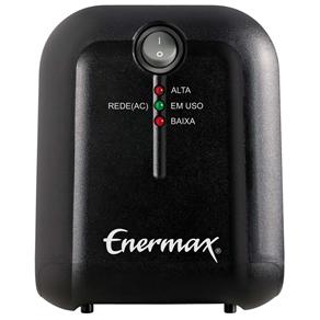 Estabilizador Enermax EXS II 1000VA com Entrada 115V/220V - Preto