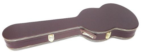 Estojo Case Guitarra Formato Sg Extra Luxo Marrom - Fama