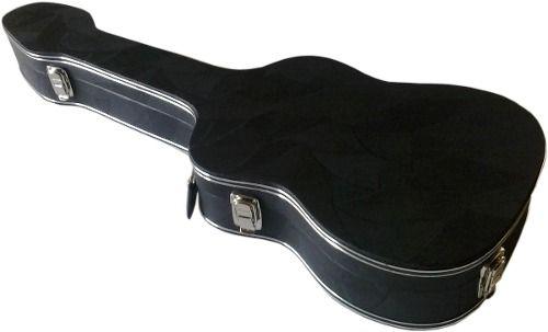 Estojo Case para Guitarra Strato Luxo Pelucia Rosa Fama - Fama
