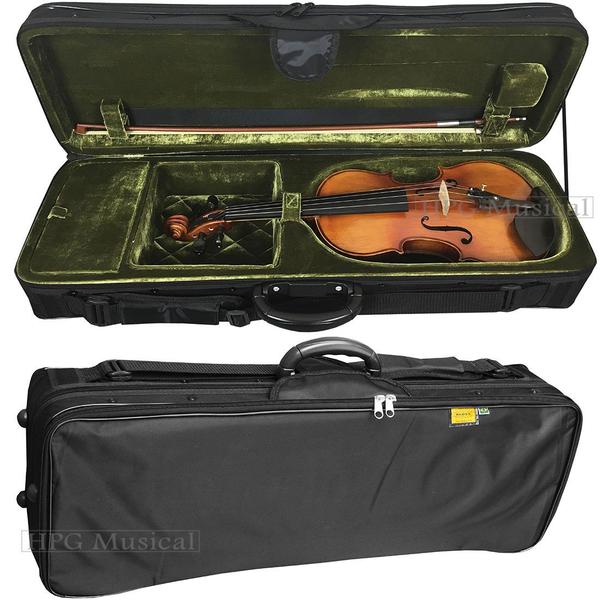 Estojo Case Violino KLOSS Retangular Verde 4/4