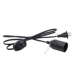 EUA Plug No Polarity Switch Dimming Cable Light Modulator Lamp Dimmer Black