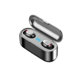 F9 Mini 5D som estéreo sem fio fone de ouvido Bluetooth IPX7 Earbuds impermeável Sport com 3500mA Power Bank Charger Box (Mantenha um estoque)