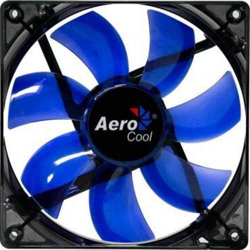Fan Aerocool Lightning Edition 12cm Blue