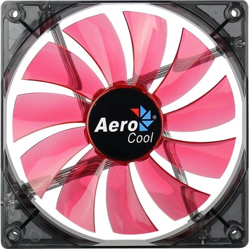 Fan Aerocool P/ Gabinete 140X140X25 Led Red En51370