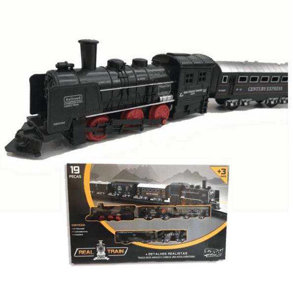Ferrorama Real Train 19 Peças Zoop Toys