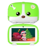 Filhote de cachorro dos desenhos animados 7 polegadas Tablet PC Android 4.4 1GB + 8 GB WiFi Câmeras Dual LED Backlight Kid portátil Plug UE