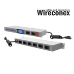 Filtro De Linha Wireconex Wpd-8d/a P/rack C/visor Digital