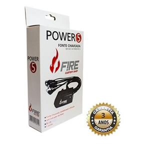 Fire Power 5 - Chaveada Bivolt Fonte 9v P/ Até 5 Pedais Fire