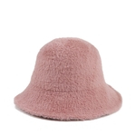 Fisherman Winter Fashion Hat plana Plush Hat Mulher Keep Warm