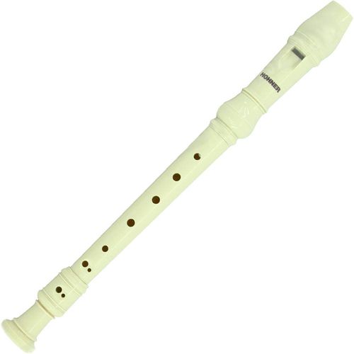 Flauta Doce Germanica Descant Ivory - Hohner