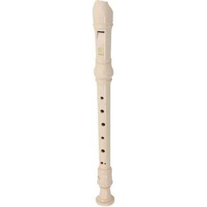 Flauta Doce Soprano Barroca Yamaha C YRS-24B - Afinação C (DÓ) - em Resina - Acompanha Estojo em Tecido
