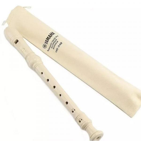 Flauta Doce Soprano Barroca Yamaha YRS24B