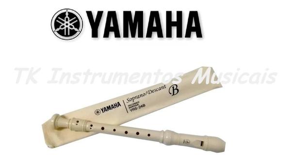 Flauta Doce -- Yamaha -- Barroca YRS-24 -- C/ Capa