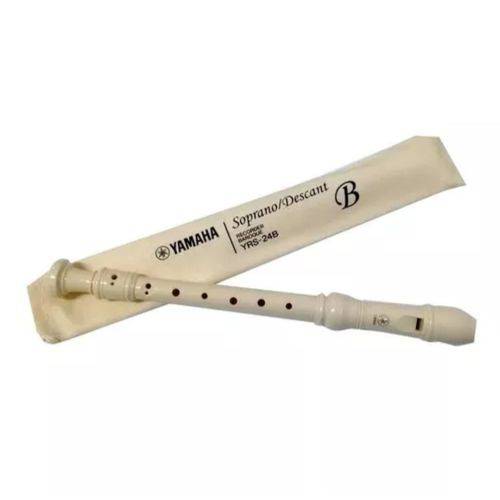 Flauta Doce Yamaha Barroca Yrs-24b C/ Capa