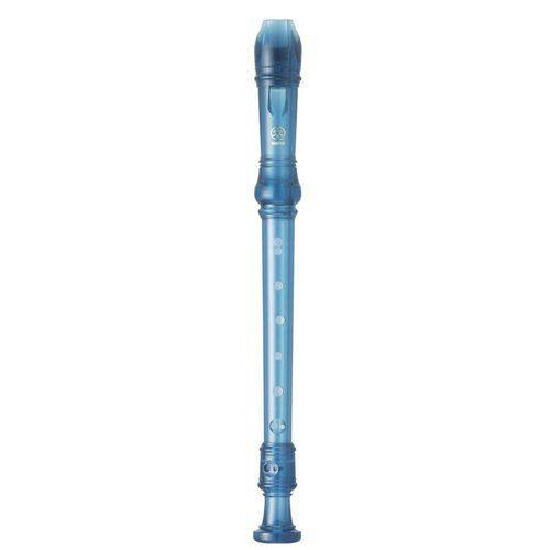 Flauta Doce Yamaha Yrs-20b Barroca C Azul
