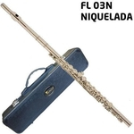 Flauta Eagle Transversal Fl03n Nota Loja Br